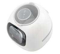 Tbest Jardinière Intelligente avec Expression et Capteurs IA - Pot de Fleurs Interactif avec de l'humidité de la Lumière en Temps Réel, Contrôle par Application Personnalisable, Affichage (White)