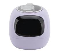 Tbest Jardinière Intelligente avec Expression et Capteurs IA - Pot de Fleurs Interactif avec de l'humidité de la Lumière en Temps Réel, Contrôle par Application Personnalisable, Affichage (Purple)