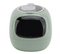 Tbest Jardinière Intelligente avec Expression et Capteurs IA - Pot de Fleurs Interactif avec de l'humidité de la Lumière en Temps Réel, Contrôle par Application Personnalisable, Affichage (Green)
