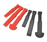 Tbest Jeu de Barres de Levier Non Marquantes, Kit D'outils de Moulage de Garniture de Panneau ABS Universel 6 Pièces