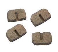 Tbest Jeu de Plaquettes de Frein à Disque Arrière, Chaussures en Céramique Haute Performance de Remplacement pour MOTOVOX MBX10 MBX11 Mini Vélo Go Kart Scooter 4 Pièces Durable