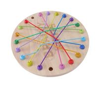 Tbest Jeu démêlé par la Corde, éducatif Interactif en Bois Logique de Développement de la Pensée du Développement de la Corde pour Les Enfants Famille