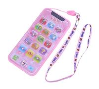 Tbest Jouet d'apprentissage éducatif pour Enfants, Simulation de Téléphone Portable avec Chiffres de l'alphabet, Musique Mathématique pour Les Tout-Petits à Partir de 3 Ans, Cadeau Préscolaire