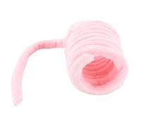 Tbest Jouet Interactif à Ressort pour Chat, Jouet en Peluche Rebondissant pour Chaton pour Un Jeu Actif, et Jouets à Mâcher pour Promouvoir la santé, Amusant pour Chats d'intérieur (Pink)