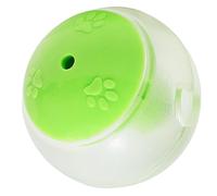 Tbest Jouet pour Chien TPR Distribution de Nourriture à Mâcher pour Chiot Dentition Soulagement de l'anxiété Entraînement Cérébral Interactif Jeu d'intérieur Bleu (Green)