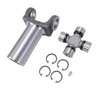 Tbest Joug de Glissement D'arbre de Transmission de Remplacement pour Cherokee 4WD, Kit en Acier Haute Résistance avec Joug GM Turbo 350 TH350 700R4 Série 1310 et Joint en U 5-153X,