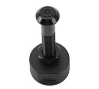 Tbest Judas de Porte, Caméra de Trou D'oeil de Porte WiFi, Caméra Judas de 1080P HD, Grand Angle de 150 Degrés, Détection de Mouvement, Contrôle par Application pour la sécurité (BLACK)