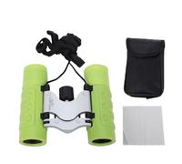 Tbest Jumelles pour Enfants Grossissement 8x21 Lentilles Haute Résolution Jumelles Pliantes Compactes pour Les Aventures en Plein Air Observation des Oiseaux Camping Randonnée (Vert Clair)