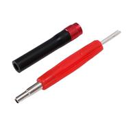 Tbest Kit D'adaptateur de Port de Service EVAP Testeur de Fuite de Machine à Fumée Automobile Multifonctionnel Professionnel avec Outil de Démontage de Valve pour Les Techniciens