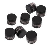 Tbest Kit de 8 Boîtes/Ensemble de Copeaux de Fumage à Cocktail avec 8 Saveurs de Pommier, Noix de Pécan, Chêne, Cerise, Pêche, Poire pour Whisky, Vin, Viande et Fromage, Copeaux de Bois, Sciure de