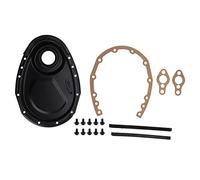 Tbest Kit de Boulons de Joint de Couvercle de Chaîne de Distribution, Haute Performance, qualité Professionnelle, Remplacement pour Moteurs 283 327 305 350 383 400, Matériau en Fer de (BLACK)