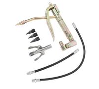 Tbest Kit de Buse pour Outil de Graissage Coupleur d'air en Métal Robuste avec Joint Flexible et à 4 Griffes pour Une Connexion Sécurisée La Pompe de Compresseur de Lubrification