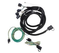 Tbest Kit de câblage de câblage pour véhicules remorqueurs 4 voies 58903 Langable Water of Washofs Play Flat Towing Hitch Taillight connecteur pour JK 2007 2018