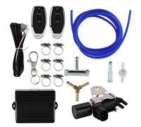 Tbest Kit de Contrôleur de Valve de Découpe sans Fil, Télécommande électronique Professionnelle, Accessoire de Voiture Universel pour les Amateurs de Performance, Construction en