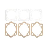Tbest Kit de Joint de Culasse, Joint de Base de Cylindre, d'extrémité Inférieure pour 2 Temps motorisé avec Joints de Base de Culasse en Papier D'aluminium