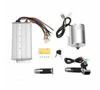 Tbest Kit de Moteur électrique à Courant Continu sans Balais 3000 W Kit de Contrôleur de Moteur à Courant Continu sans Balais avec écran LCD et Accélérateur pour Go Karts E Bike Moto