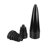 Tbest Kit de Réparation de Coffre CV Kit de Service de Réparation de Coffre D'essieu CV de Joint en Caoutchouc de Soufflet D'essieu Manchon Anti-Poussière en Silicone Scelle la