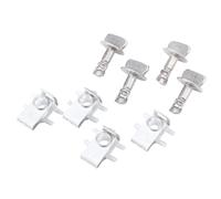 Tbest Kit de Retenue de Couvre-moteur pour Explorer, Flex, Taurus | Remplacement pour W716006-S439, BB5Z-00817-A, installation facile, matériau en zinc durable, convient à plusieurs véhicules