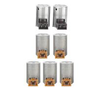 Tbest Kit de Solénoïde de Changement de Vitesse de Transmission de Haute Précision de qualité Professionnelle, 7 Pièces, Compatible avec 1991 2013 Noir