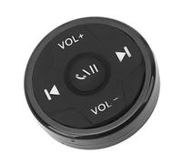Tbest Kit de TéléCommande Bluetooth Bouton Bluetooth Résistant à l'eau Bouton Multimédia à Distance Couplage Facile Volant Commande Vidéo Selfie avec à Distance pour iOS
