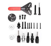Tbest Kit D'outils de Démontage d'embrayage de Compresseur AC, Ensemble D'installation D'extracteur de Moyeu Professionnel en Acier allié de qualité Supérieure pour la Réparation