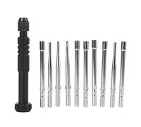 Tbest Kit D'outils de Réglage du Carburateur Premium 11 Pièces en Glucides avec Adaptateur pour Les Petits Moteurs à 2 Traits de Chaîne de Chaîne de Feuilles Haies en Métal Durable