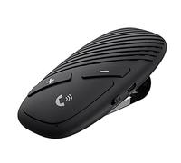 Tbest Kit Mains Libres pour Voiture, Haut-Parleur, connectivité Double Téléphone, Temps de Conversation de 20 Heures, Suppression du Bruit, Mise sous Tension Automatique pour la Conduite, 5.0