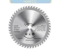 Tbest Lame de scie circulaire 115mm Circular Saw Blade TCT Wood Cutter Alloy Steel 48 Teeth Carbide quincaillerie scie Argent