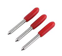 Tbest Lame Roland,Lame Maker,Lame Plotter Roland,Lames Découpe Roland Imprimante,Roland Blades 45 Deg 15Pcs Lame De Coupe 45 ° Couteau pour Traceur Cutter Red