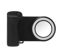 Tbest Lampe à Selfie Magnétique pour Téléphone avec luminosité Réglable, Télécommande et Poignée Antidérapante, Installation Facile, connectivité, Taille Compacte, Télécommande sans