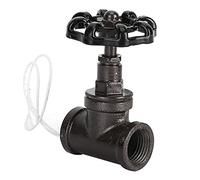 Tbest Lampe Steampunk en Fer Valve 1/2in Interrupteur | Construction en fer durable, design rétro, facile à installer, compatible avec la plomberie