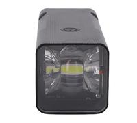 Tbest Lampe Torche Murale Acceptation 650lm, Faisceau LED 120°x5° | Puissance de 9 W, batterie intégrée de 5 200 mAh, classé IP44, polyvalent pour les professionnels