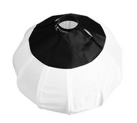 Tbest Lanterne Softbox en Forme de Boule Modificateur de Lumière Douce 65 Cm Grande Photographie Vidéo Portable pour L'enregistrement en Streaming en Direct Tissu Robuste Plastique