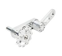Tbest L'arrière de L'arrière du Stabilisateur de la Chaîne de Vélos élégante, Empêchez-Les, (Silver)