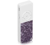 Tbest Lecteur MP3 Lecteur de Musique Portable Mince avec Son HiFi sans Perte Autonomie de la Batterie de Stockage Extensible de 64 Go Léger pour Les études de Voyage en Salle de Sport Bleu (Black)