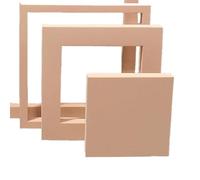 Tbest Les Accessoires de Photographie Bloquent Les Formes Géométriques en Mousse Dure pour Les Bijoux, Les Cosmétiques, la Prise de Photos à Plat, Le (Combinaison d'incrustations de Cube de Couleur