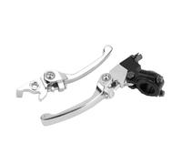 Tbest Levier D Embrayage et de Frein, Poignée de Frein et D Embrayage 22 Mm 7 8 Inch Réglable et Pliable Droit Hydraulique Gauche à Câble, for Moto