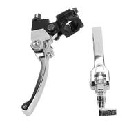 Tbest Levier D Embrayage Pit Bike, Levier de Frein et D Embrayage Pliable Réglable 22 Mm 7 8 in Hydraulique avec Poignée Pliante for Pit Bike