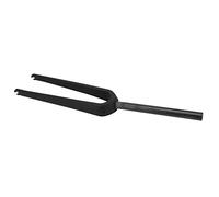Tbest Libération rapide, fourche avant en fibre de carbone, route et vélo de montagne, compatible avec vélo intérieur, fourche rigide pour vélo hors route Noir