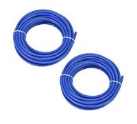 Tbest Ligne de de 4mm pour 2 Paquets de Cordes Rondes en Nylon, Accessoires de 10m, Remplacement de -Herbe à Faible Bruit (5 mètres)