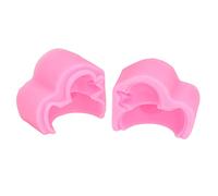 Tbest Lot de 2 Moules à Fondant en Forme de Canard en Silicone de qualité Alimentaire, Décorations de Gâteaux au Chocolat Antiadhésives, Outils de Cuisson pour Enfants, Douche, Fêtes d'anniversaire