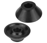 Tbest Lot de 4 Cônes D'adaptation pour équilibreur de Roue - Kit de Cônes Coniques Standard de qualité Supérieure pour Arbre de 40 Mm - Construction Durable en Acier au Carbone