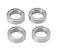 Tbest Lot de 4 roulements à billes télécommandés en acier inoxydable pour voitures télécommandées