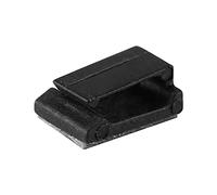 Tbest Lot de 40 Clips Fixes pour Cordon de Voiture, Organiseur de Câbles de Données de Voiture, Clips en Plastique Autocollants pour la Gestion des Fils Décoratifs Légers, Supports d'attaches de
