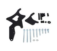 Tbest LS Engine Serpentine Support Alternateur Pompe de Direction Assistée Kit de Conversion Haute Performance Durable en Alliage D'aluminium Mise à Niveau pour Chevy LS1 LS2 LS3 LS6