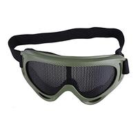Tbest Lunette Grillage soft, soft Metal Mesh gles Mesh gles Lentilles En Acier Lunettee La Moitié Du ge Couvre-Chefs Bandeau s Pour Le Cycli En Plein Running