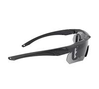 Tbest Lunettes d'escalade, Lunettes de Tir Protection UV Extérieur Militaire Lunettes Vent Anti-poussière Demi-Cadre Lunettes de Moto Protection des Yeux pour Hommes Femmes (Noir)