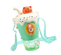 Tbest Machine à Bulles Automatiques Jouet illuminé pour, Tasse de thé au Lait de Bouteilles de Bouteilles de de pour Le Camping à Domicile, Matériau Plastique Robuste (Green)