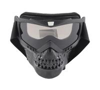 Tbest Masque Moto,Masque Moto,Detachable,Verres De Masque De Moto Détachables,Lunettes De Moto De Plein Air Détachables Lunettes De Ski Ski Mask Racing Goggles Replacement Pour Femmes Et Hommes(Gris)