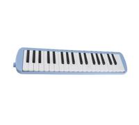 Tbest Melodica 37 Touches, Matériau ABS pour Débutants (BLUE) | Instrument de musique à vent, Résistant aux chocs, Facile à apprendre, Sarbacane pratique, Poignée portable